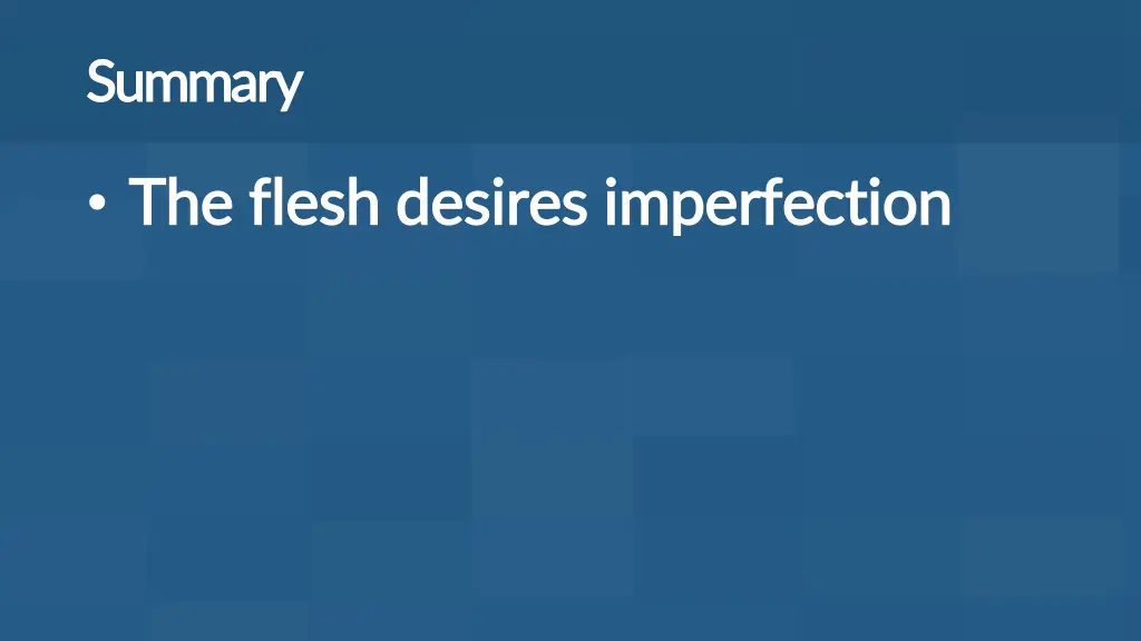 summary summary