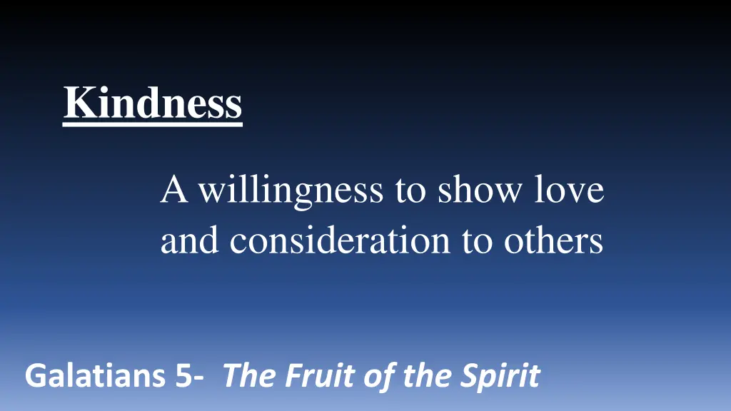 kindness 1