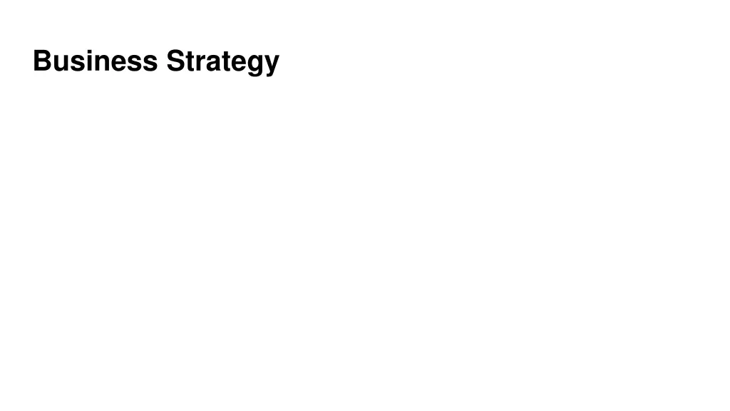 business strategy