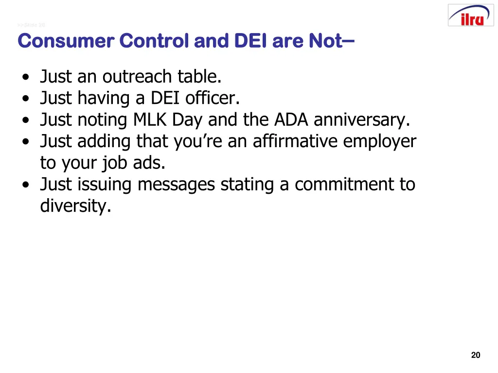 slide 20 slide 20 consumer control