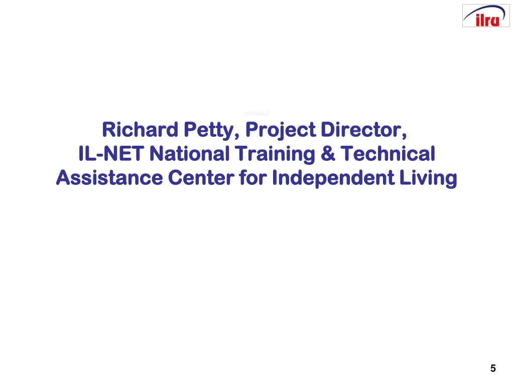 slide 5 slide 5 project director