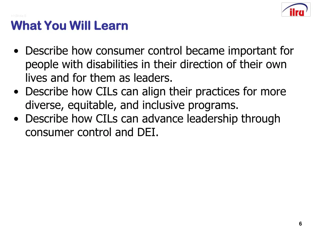 slide 6 slide 6 what you will learn what you will