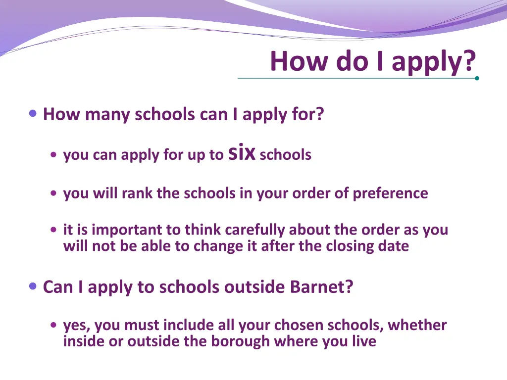 how do i apply 1