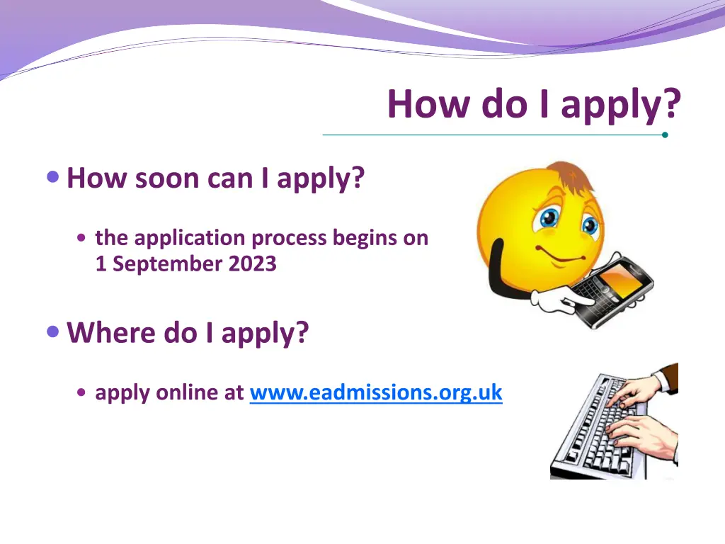 how do i apply