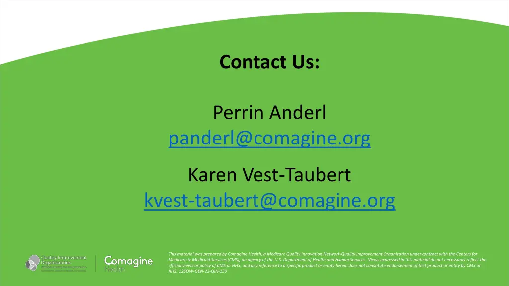 contact us