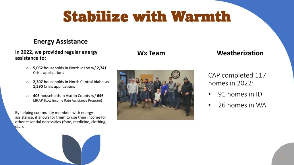 stabilize with warmth stabilize with warmth