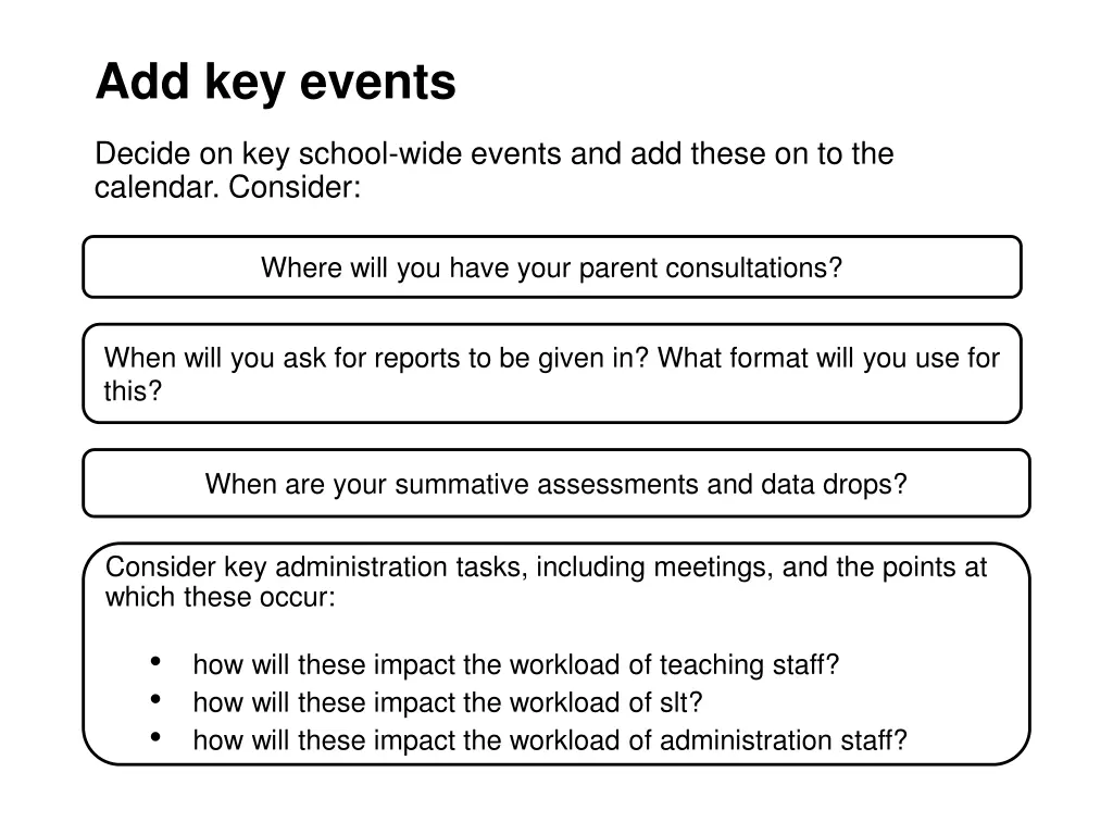 add key events