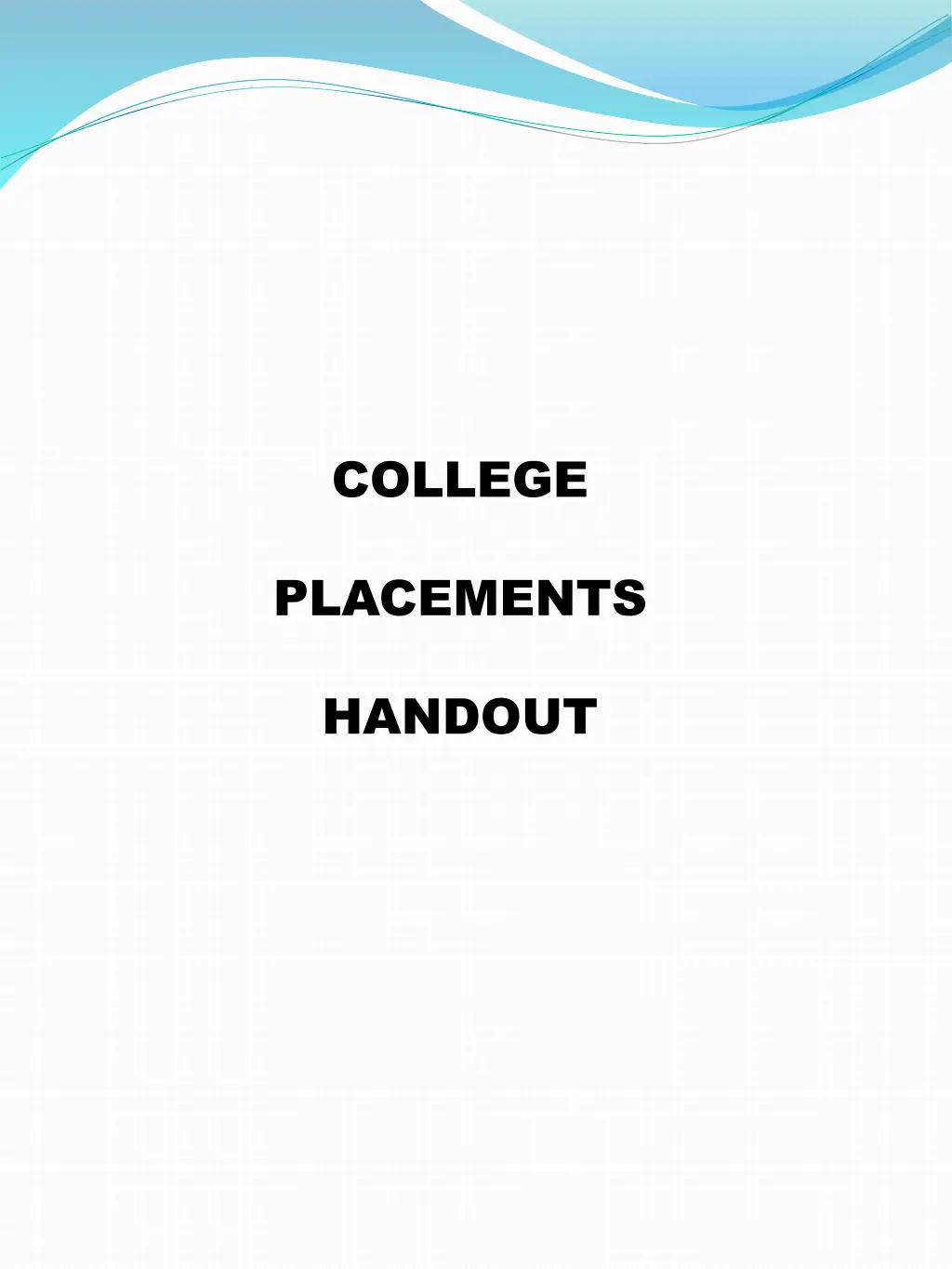 college