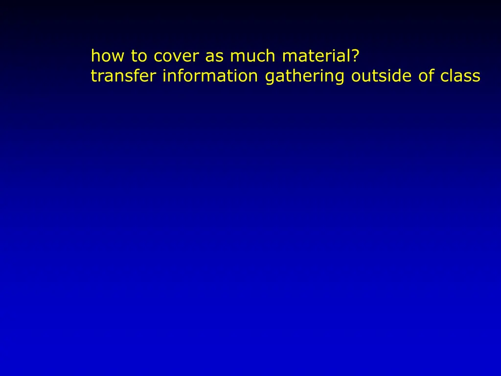 how to cover as much material transfer