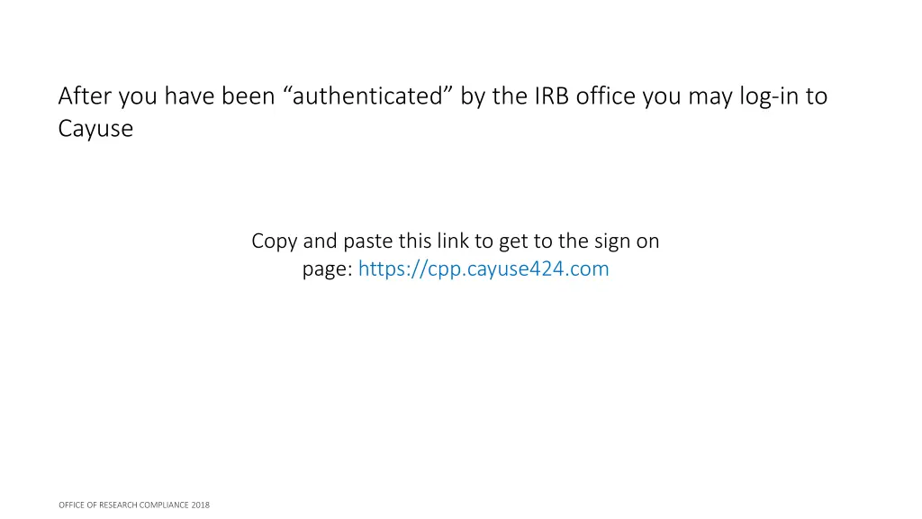 after you have been authenticated