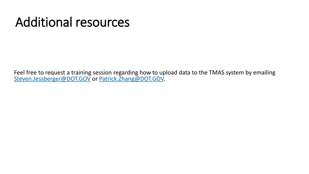 additional resources additional resources