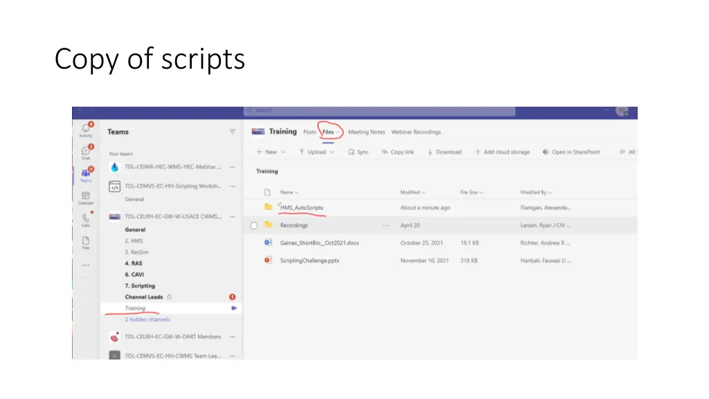 copy of scripts