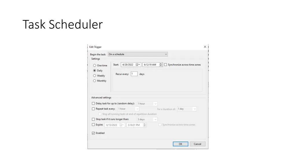 task scheduler 1