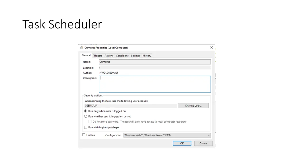 task scheduler