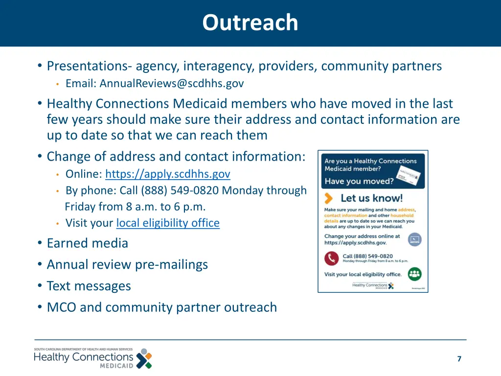 outreach