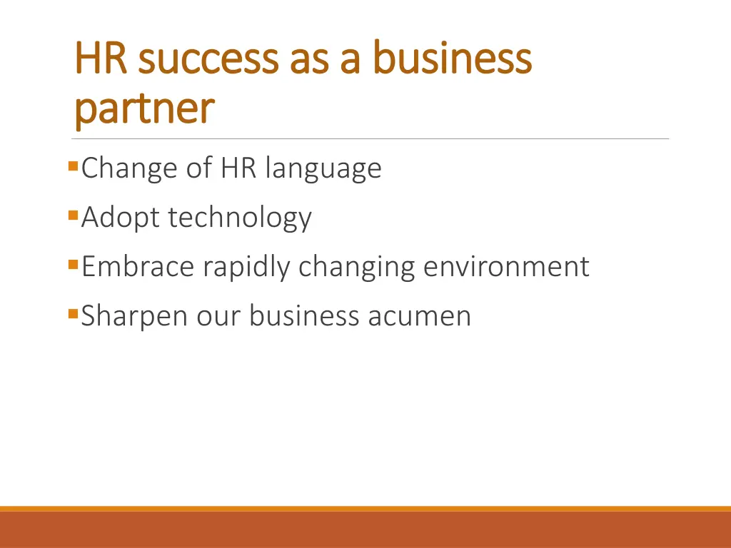 hr success as a business hr success as a business 1