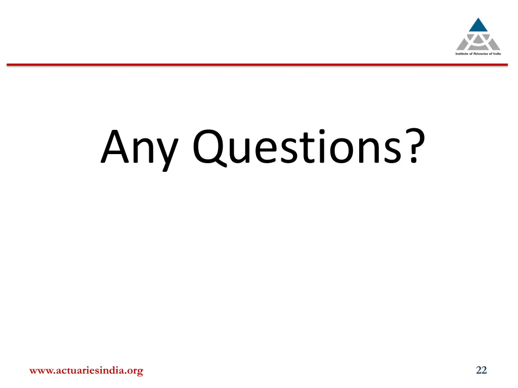 any questions