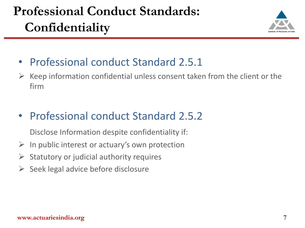 professional conduct standards confidentiality 1
