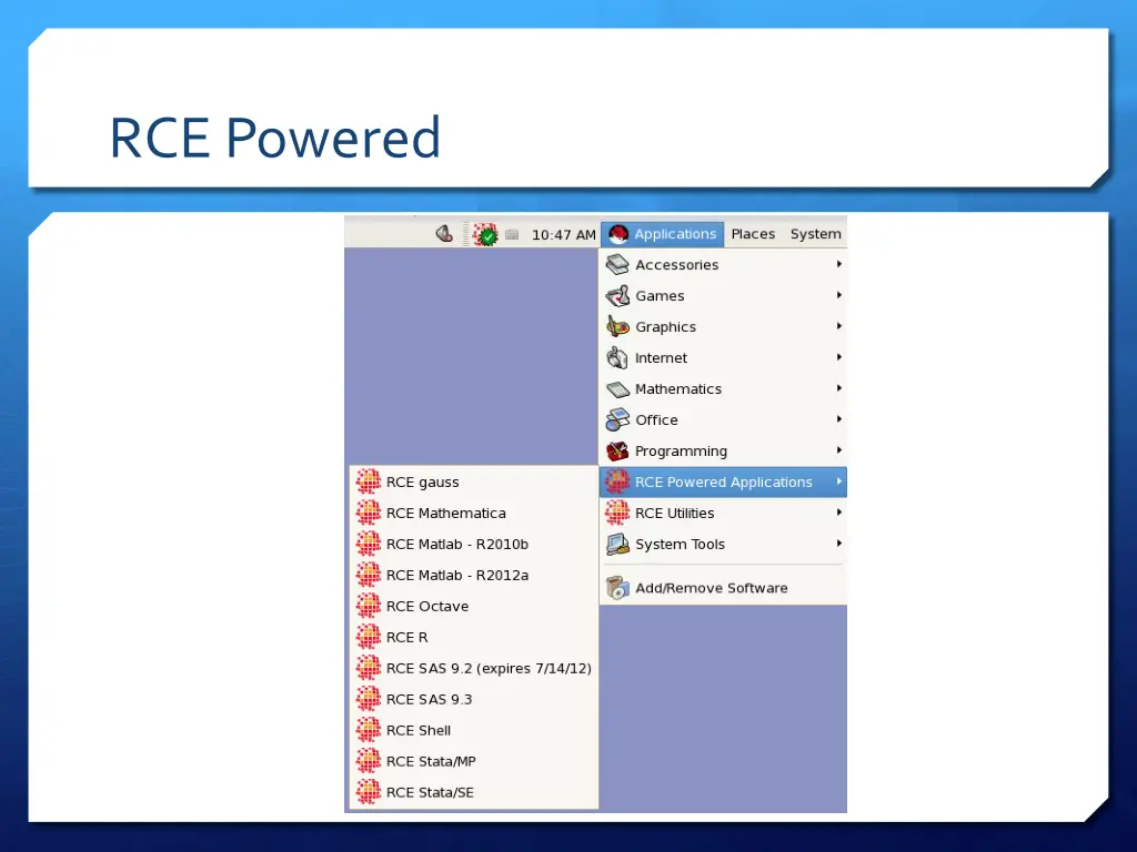 rce powered