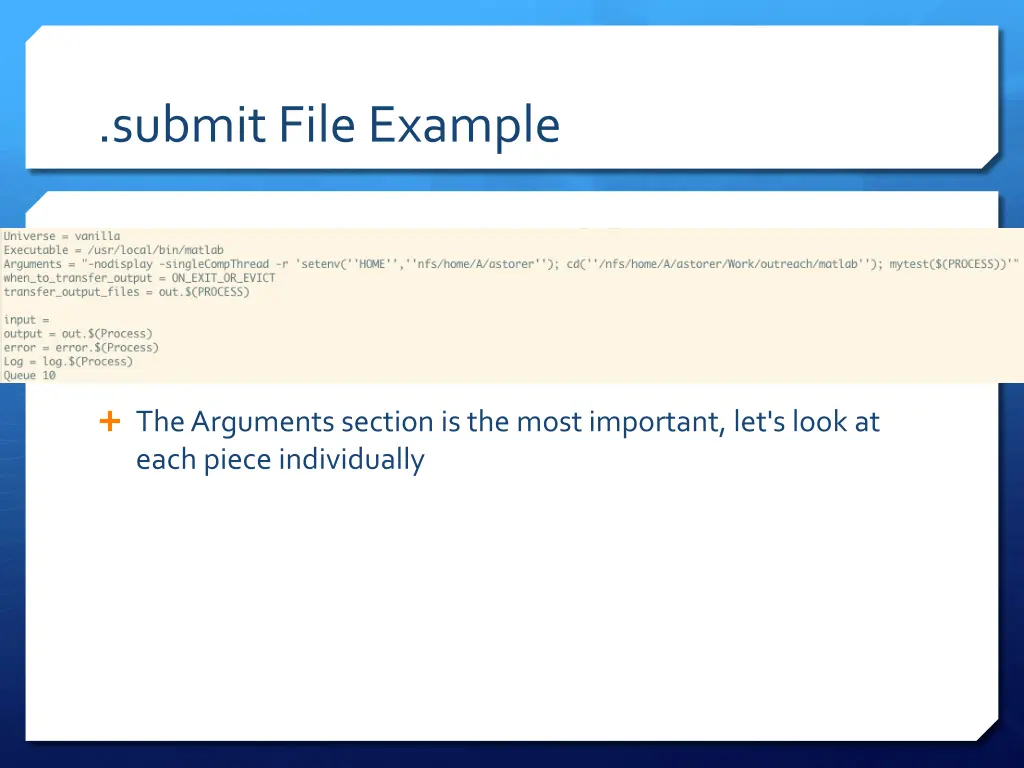 submit file example