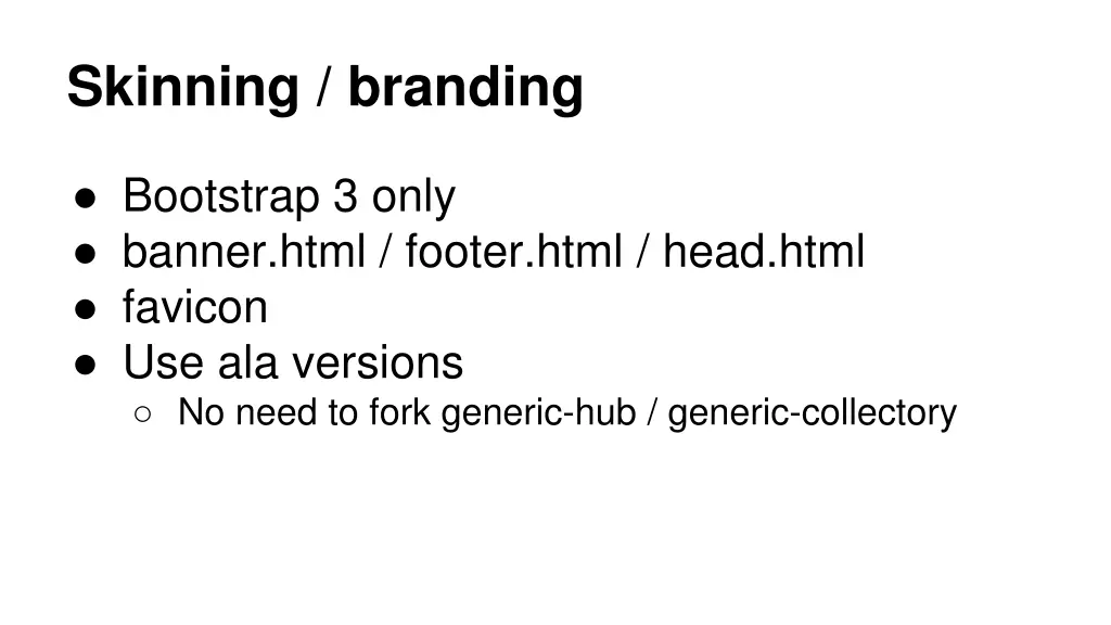 skinning branding