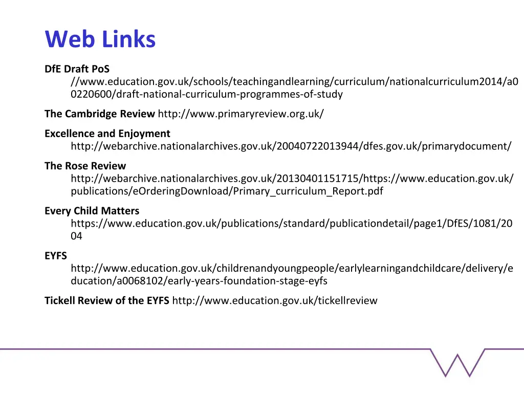 web links