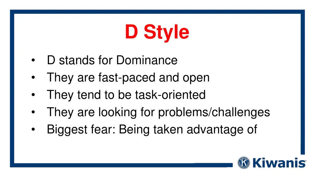 d style