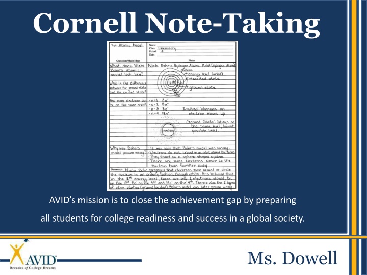 cornell note taking
