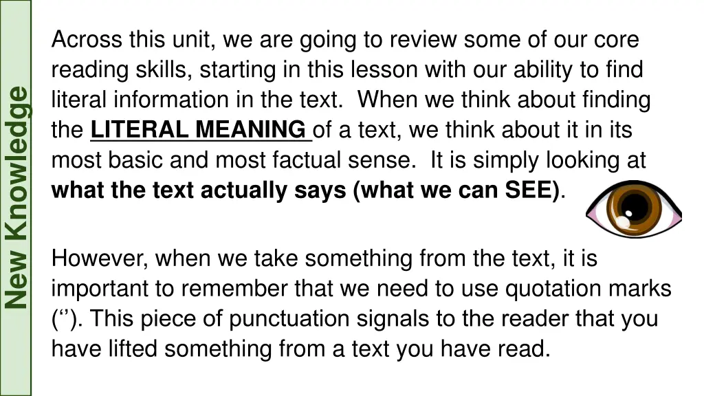 across this unit we are going to review some