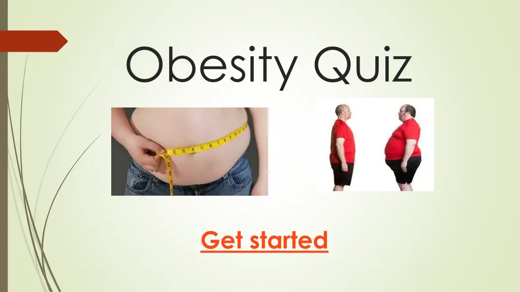 obesity quiz