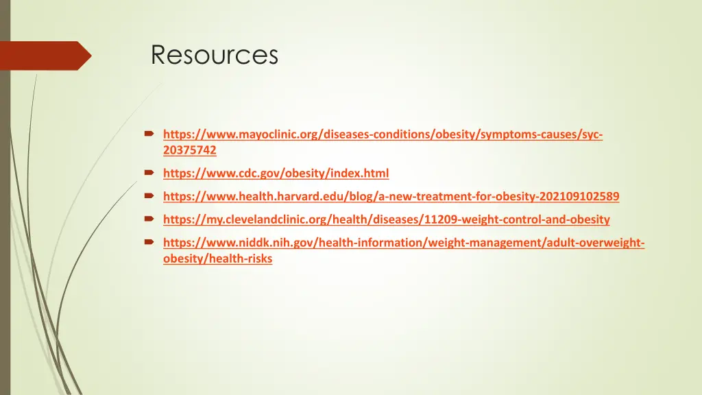 resources