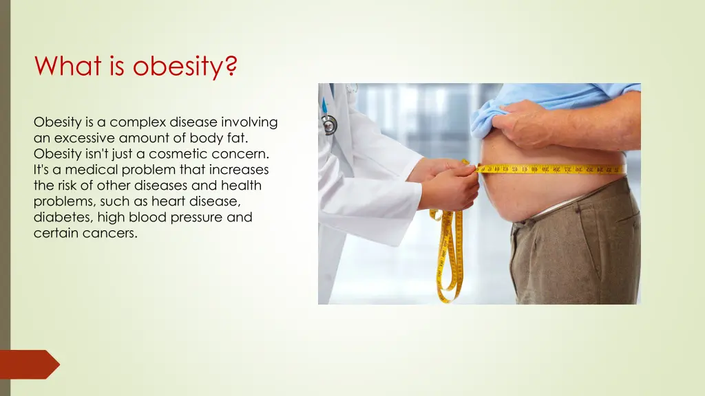 what is obesity