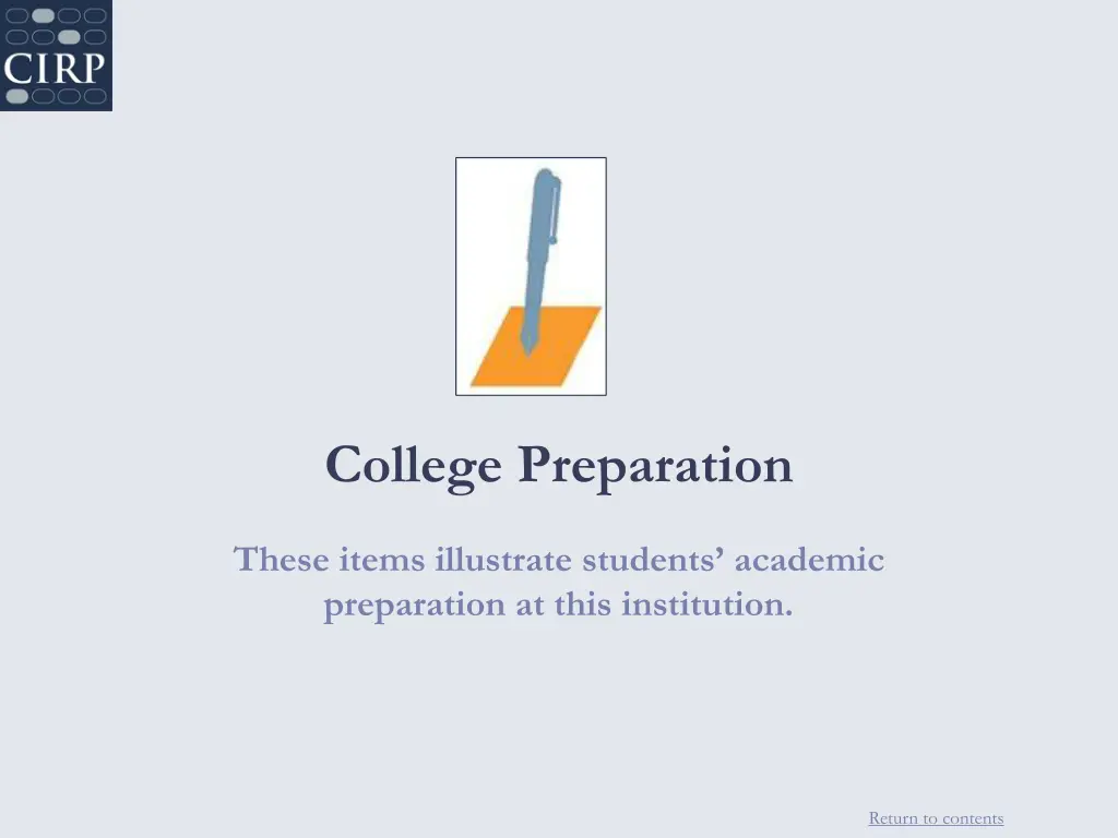 college preparation