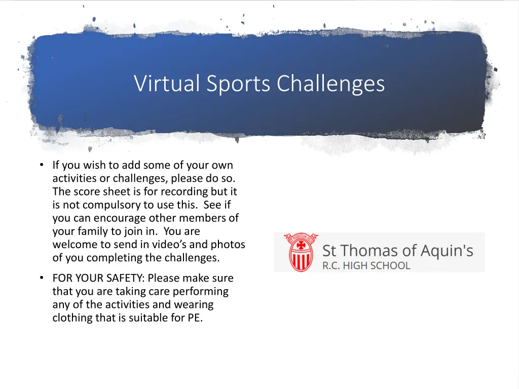 virtual sports challenges