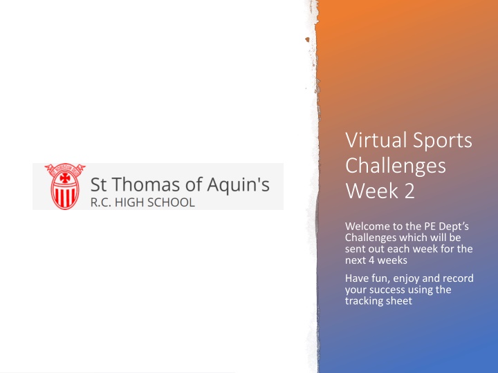 virtual sports challenges week 2