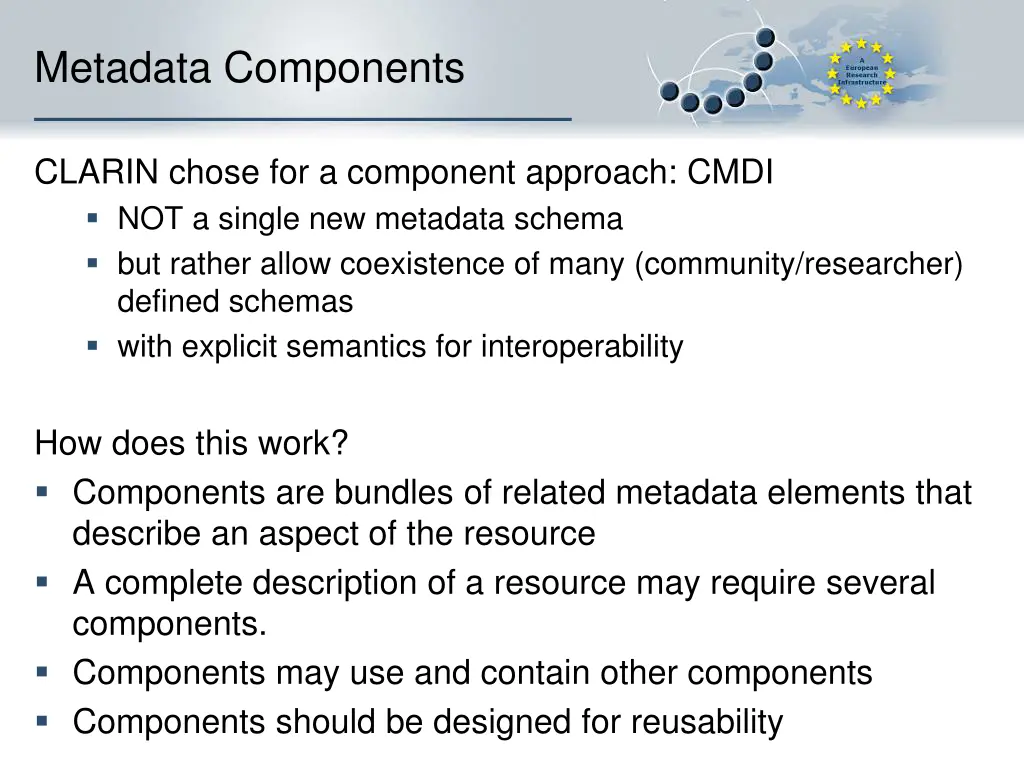 metadata components