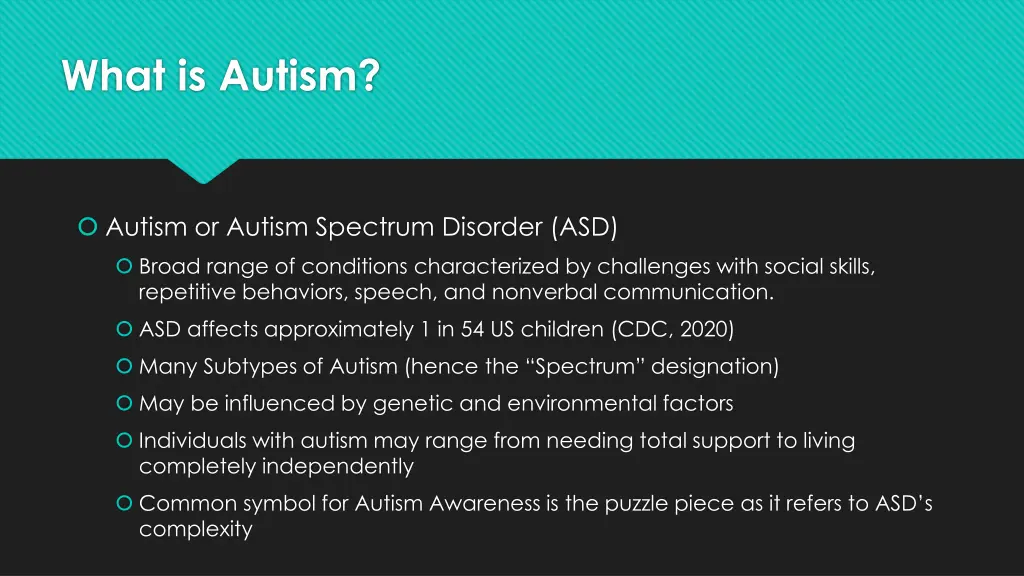 what is autism