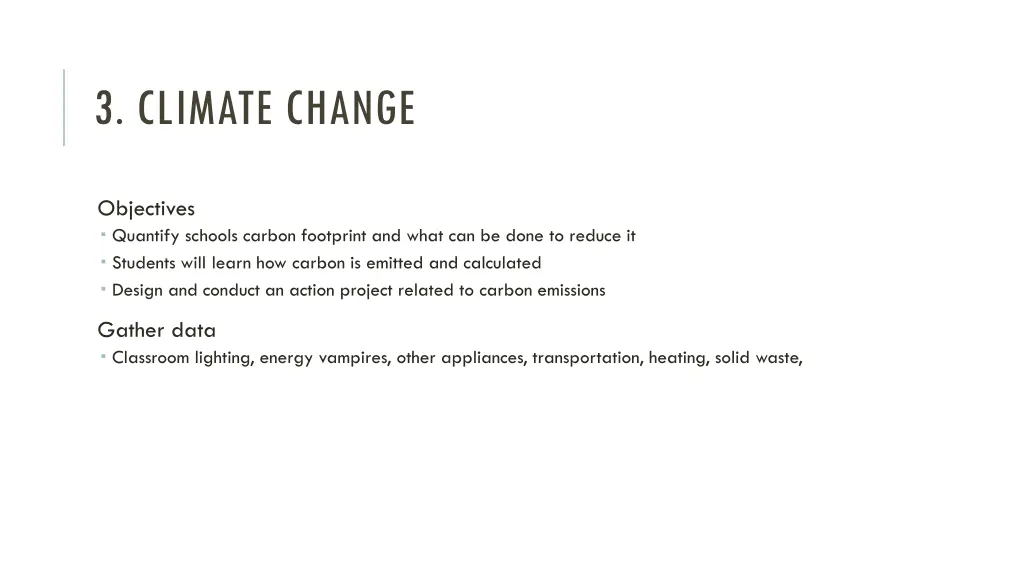3 climate change