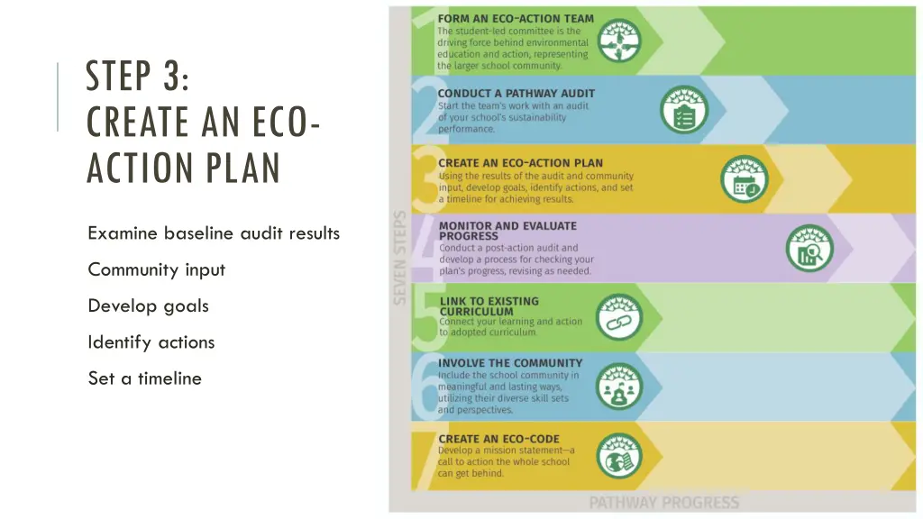 step 3 create an eco action plan