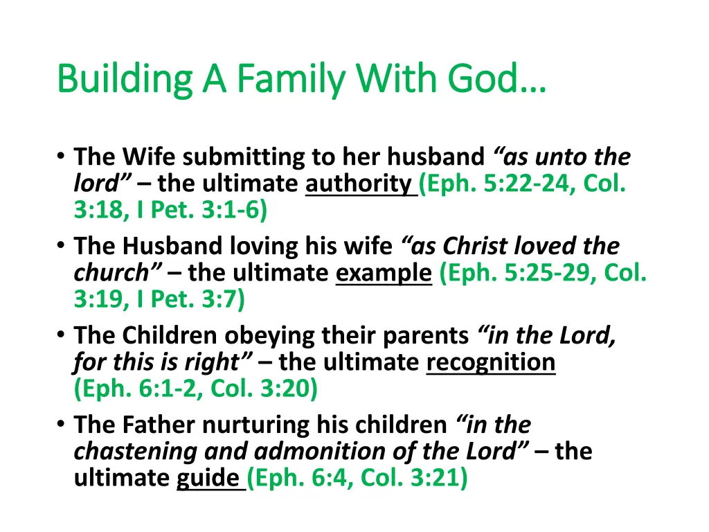 building a family with god building a family with 3