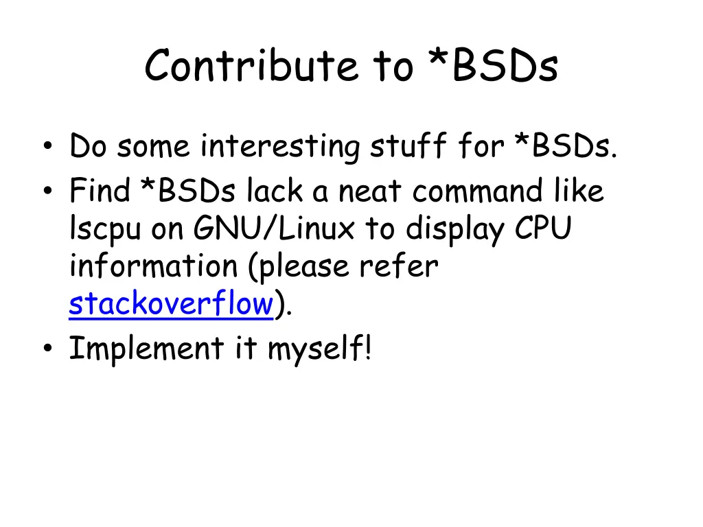 contribute to bsds