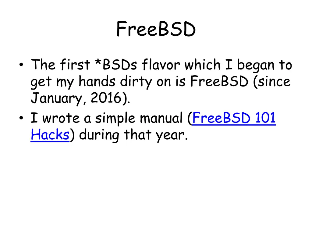 freebsd