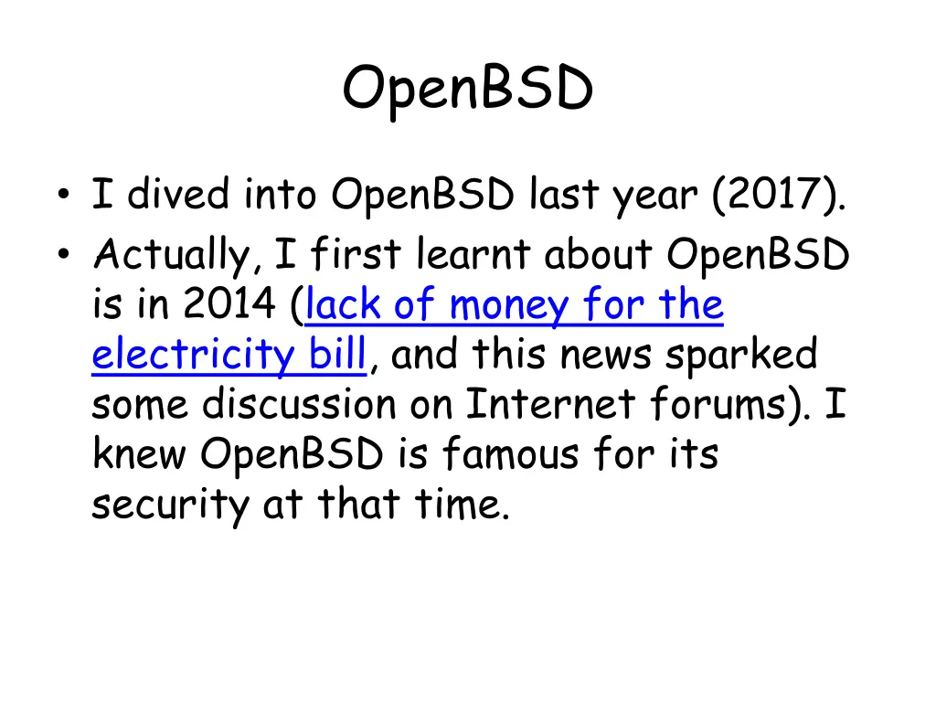 openbsd