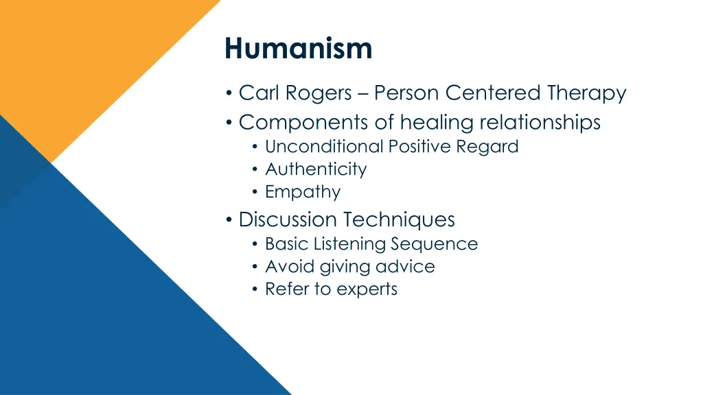 humanism