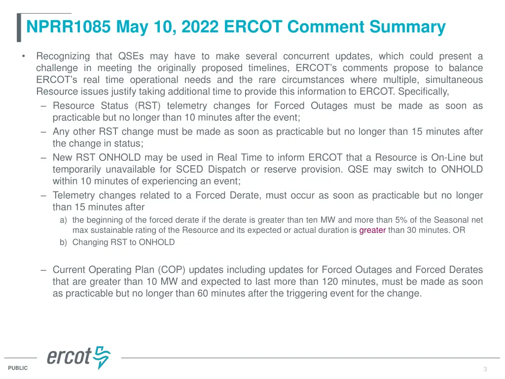 nprr1085 may 10 2022 ercot comment summary