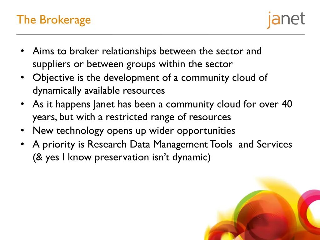 the brokerage