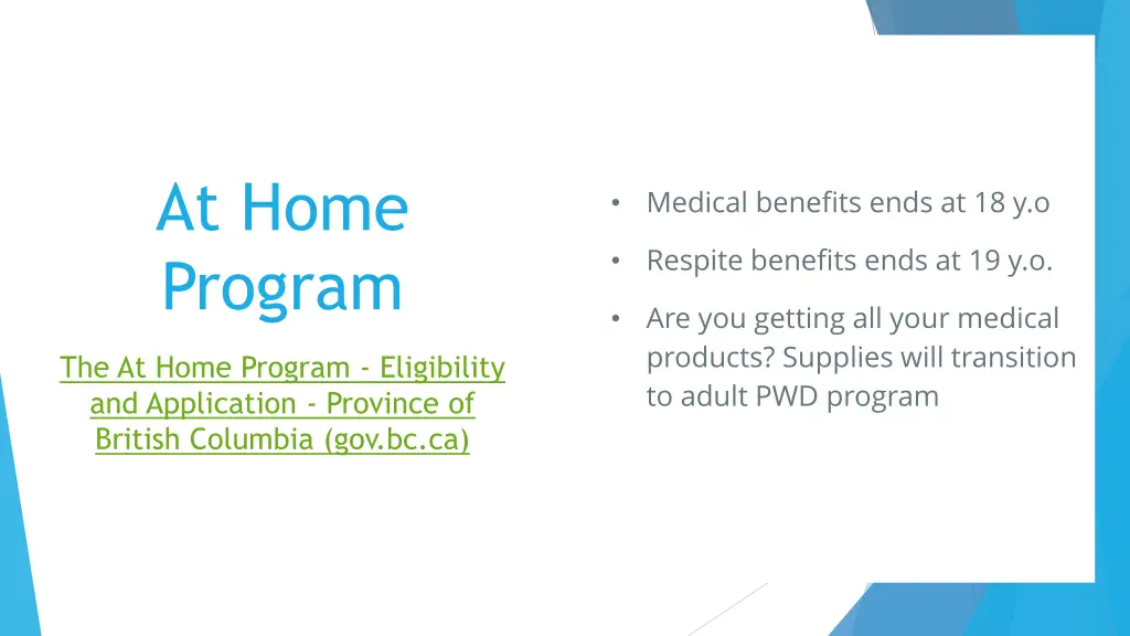 at home program
