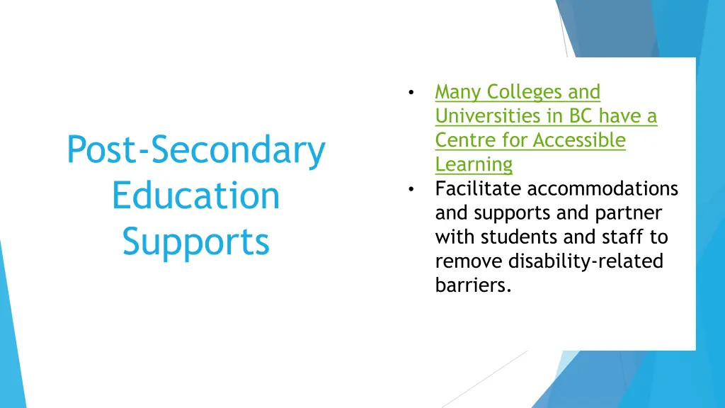 many colleges and universities in bc have