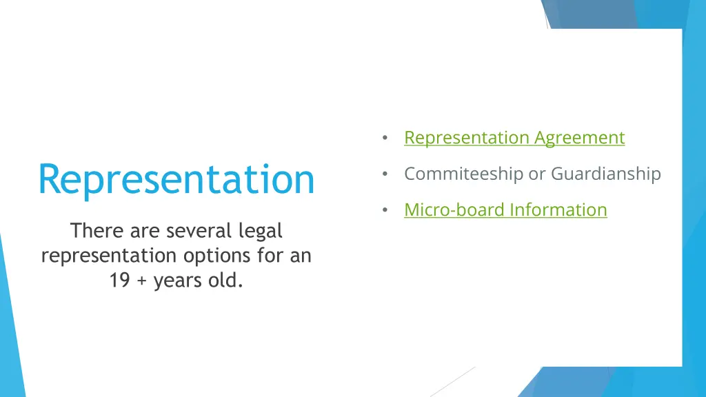 representation agreement