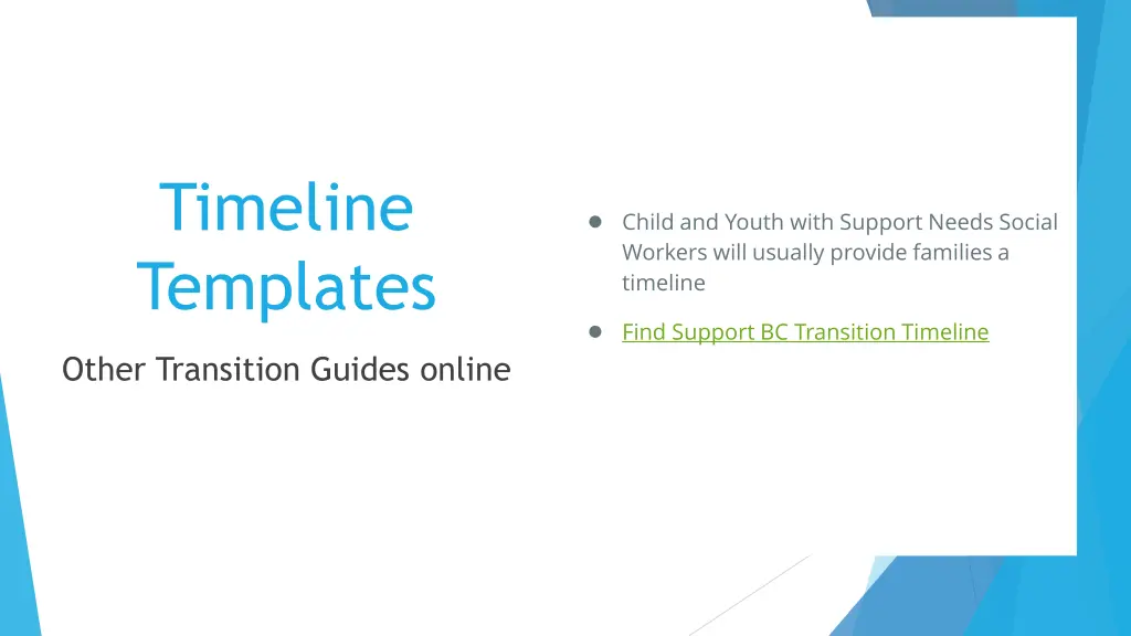 timeline templates